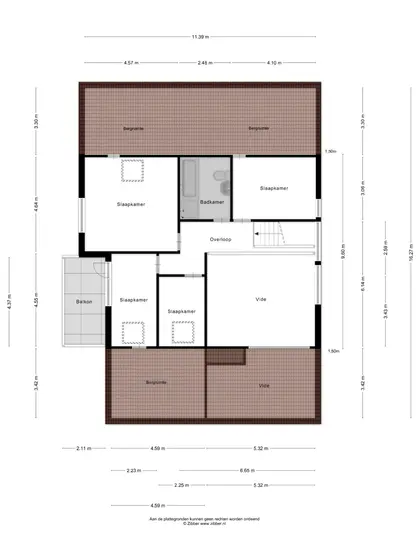 Plattegrond 2 van Eikenlaan 56R