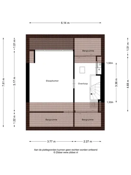 Plattegrond 3 van Naereboutstraat 20