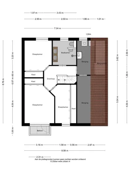 Plattegrond 3 van Groene Specht 19