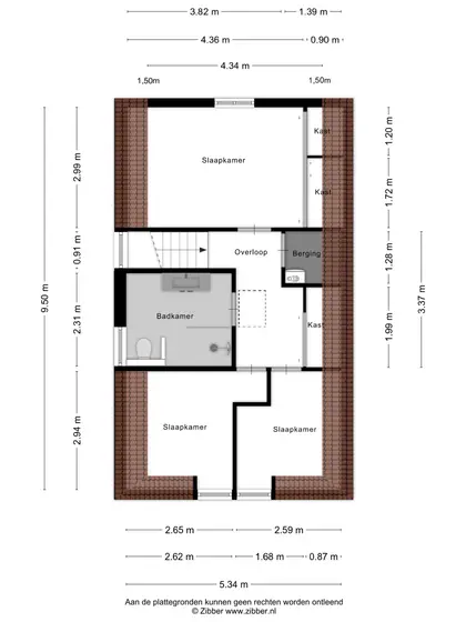 Plattegrond 2 van Veersesingel 172
