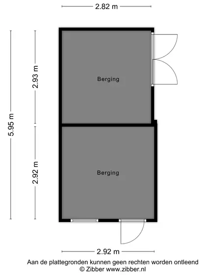 Plattegrond 4 van Oude Domburgseweg 42