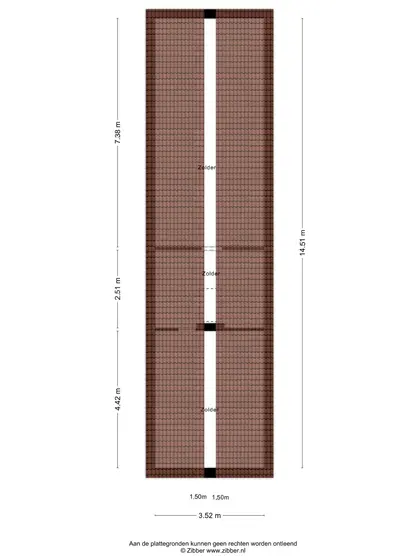 Plattegrond 3 van Oude Domburgseweg 42
