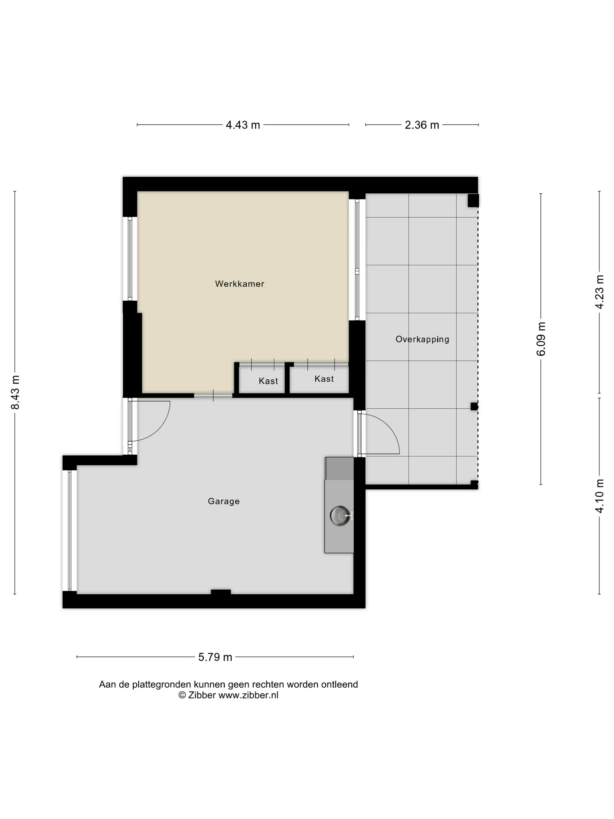 Plattegrond 3 van Duyvecamp 14