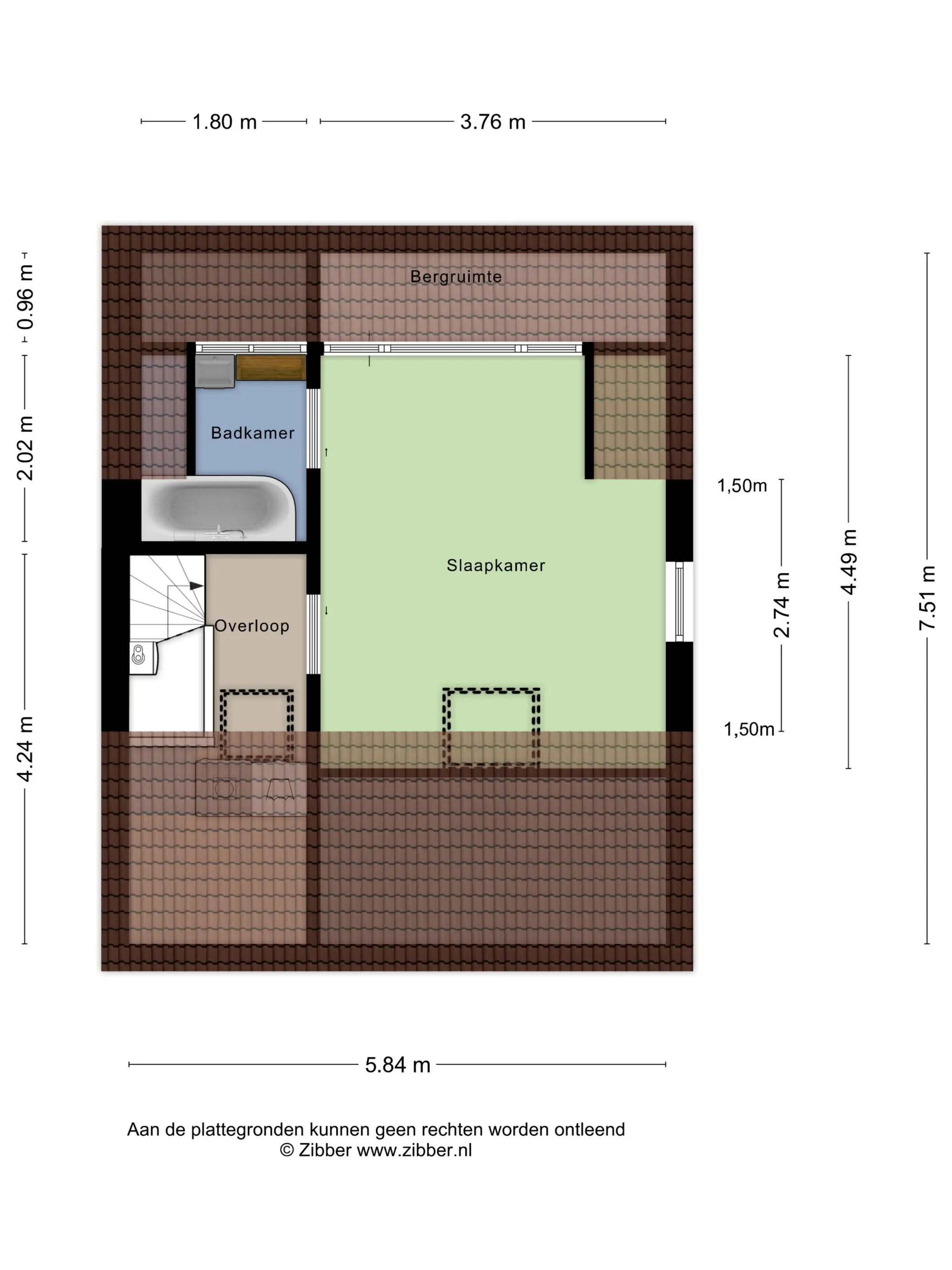 Plattegrond 5 van Duyvecamp 14