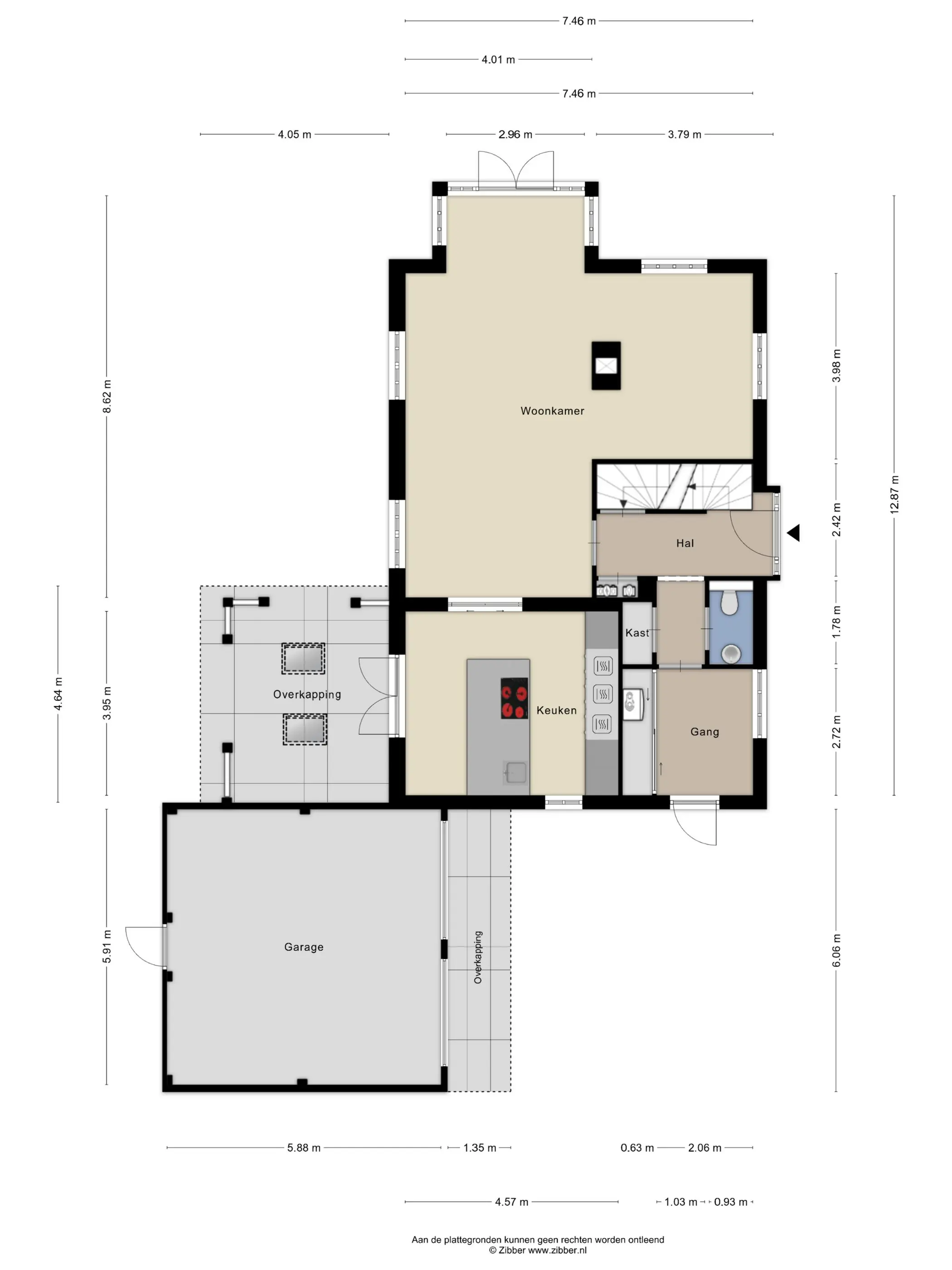Plattegrond 1 van Kaatje Mollaan 9