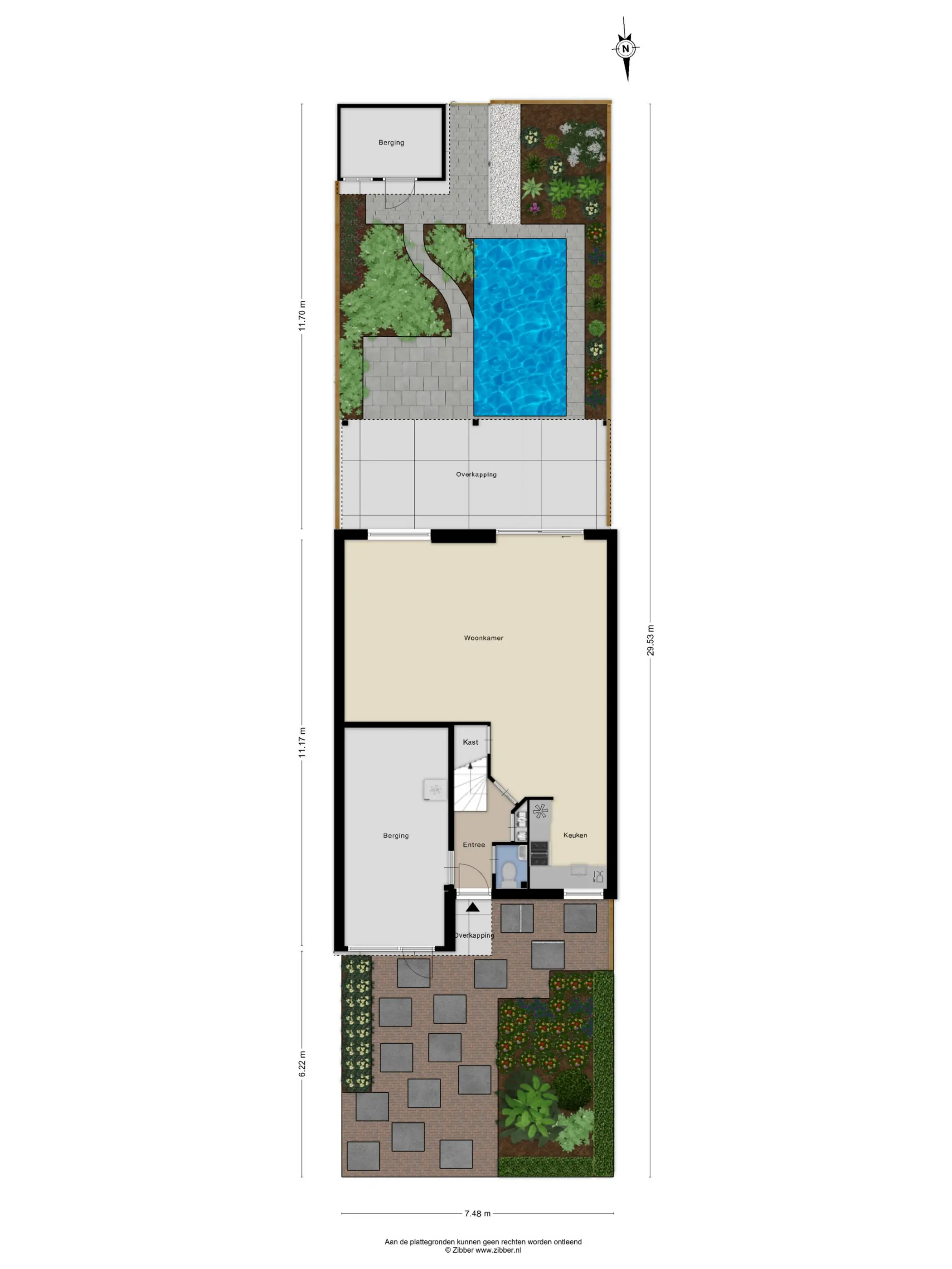 Plattegrond 2 van Maria Kleine-Gartmanstraat 46