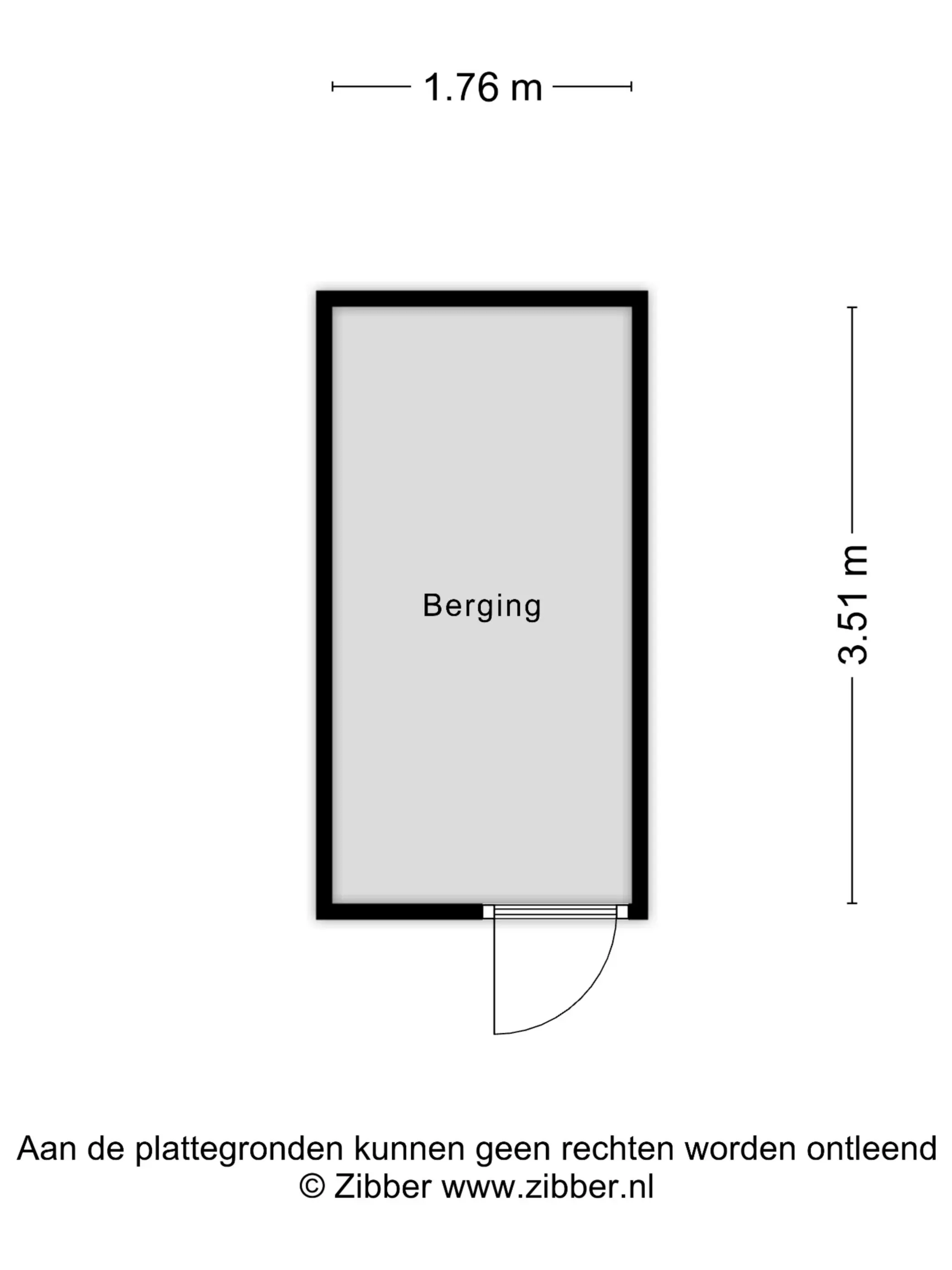 Plattegrond 4 van Leliestraat 3
