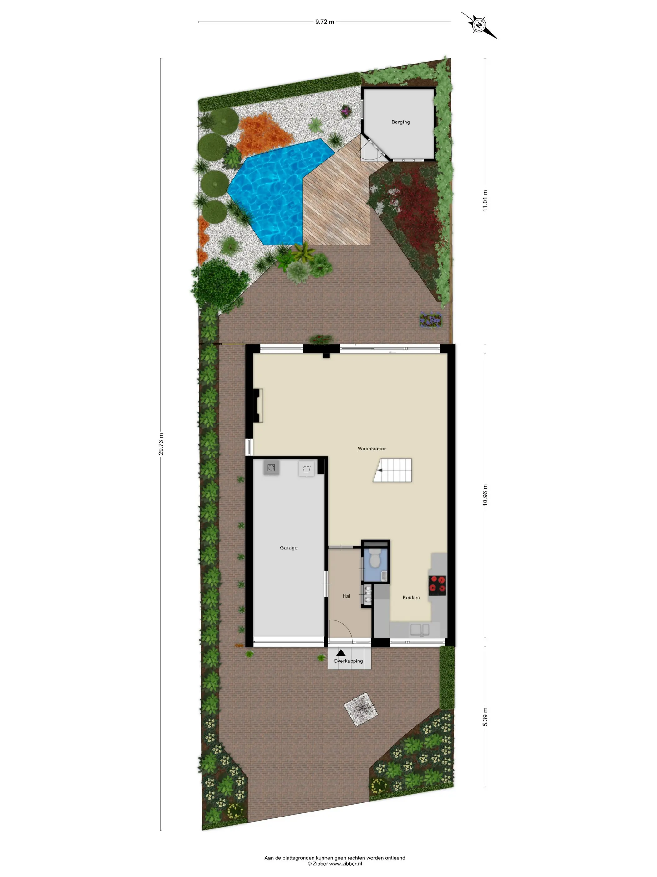 Plattegrond 3 van Mildenburgallee 114