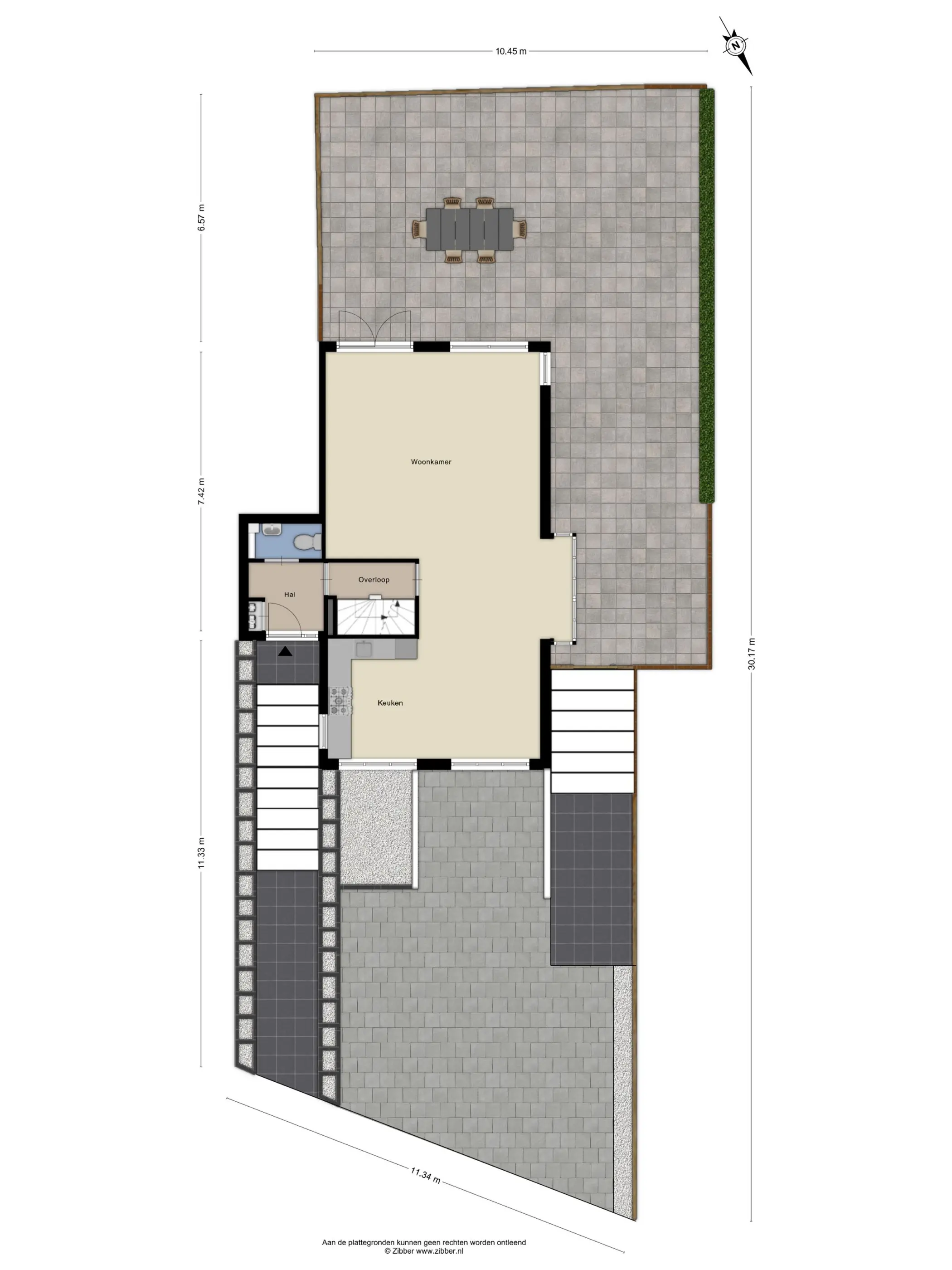 Plattegrond 2 van Johanna Naberstraat 3