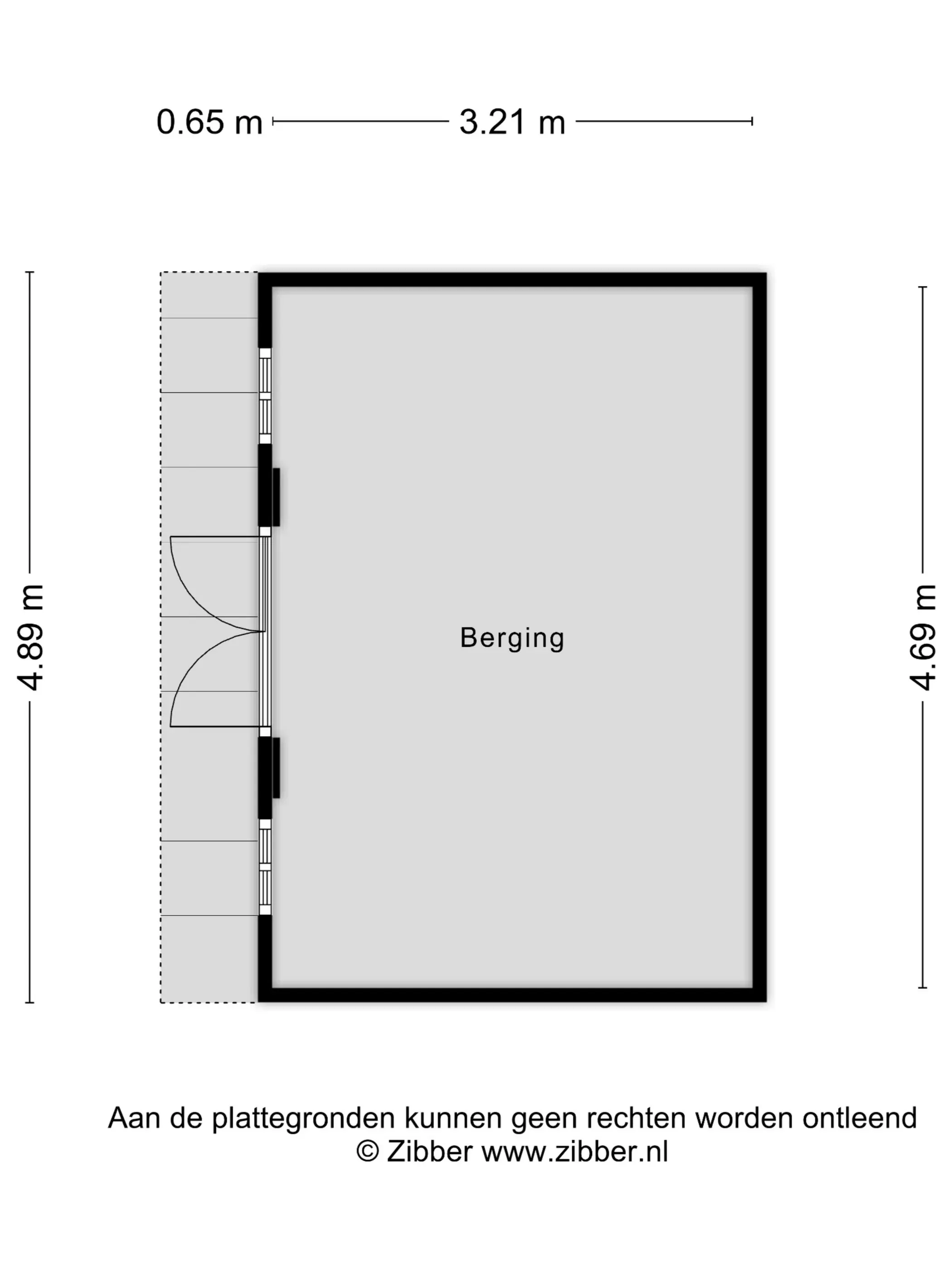 Plattegrond 3 van Hugo van Voorneweg 48