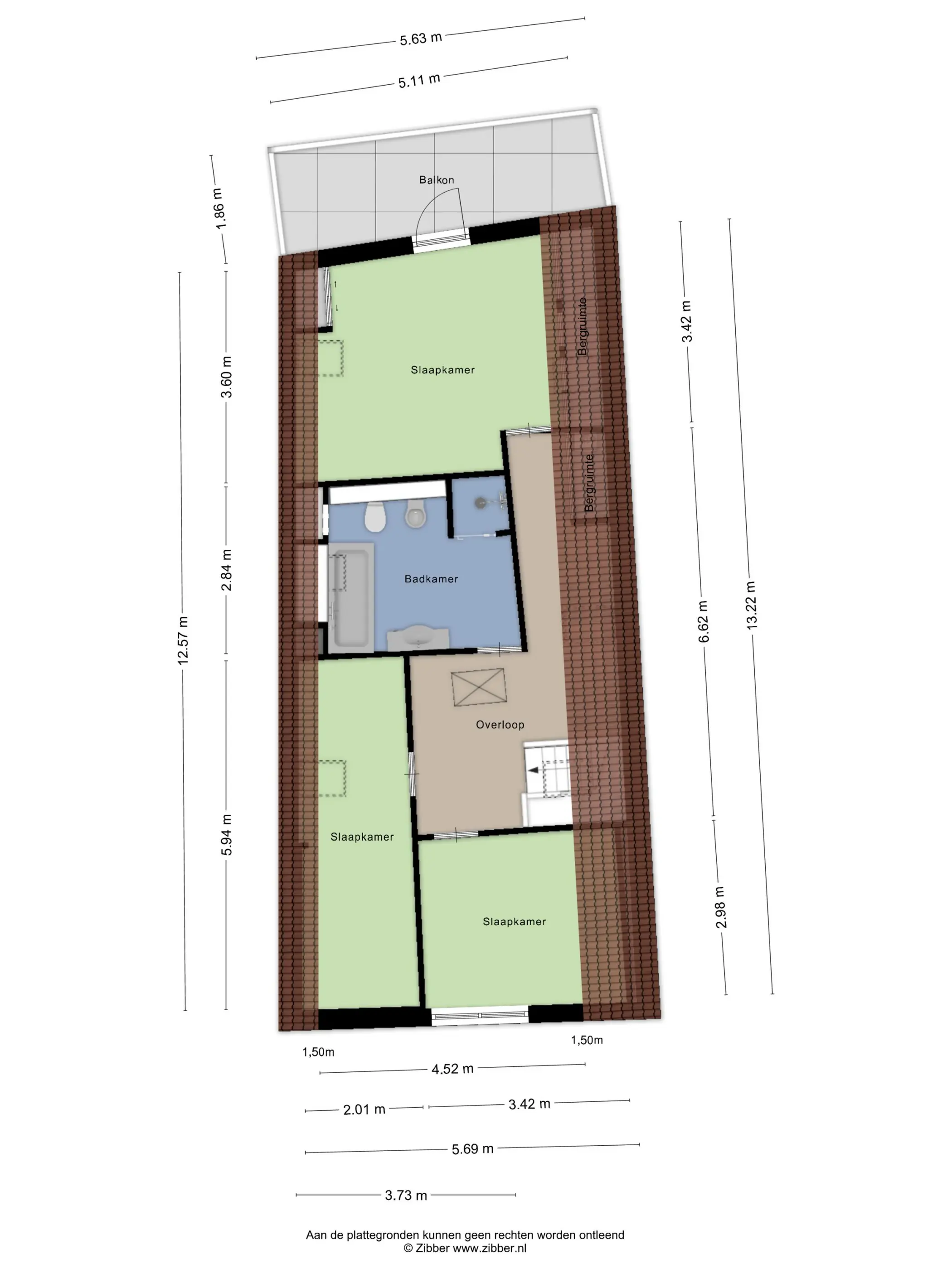 Plattegrond 4 van Dorpsplein 5