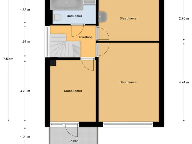 Plattegrond van Esscheweg 141