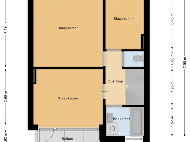 Plattegrond van Molenstraat 47