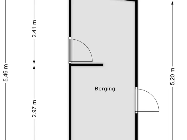 Plattegrond van Achter 't Schop 3