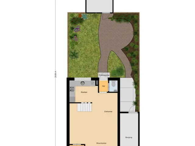 Plattegrond van Kleine Weidehoeve 12
