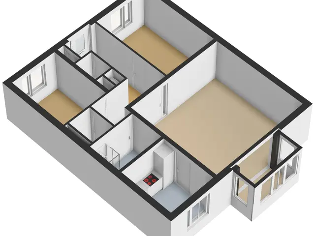 Plattegrond van Smidshof 25