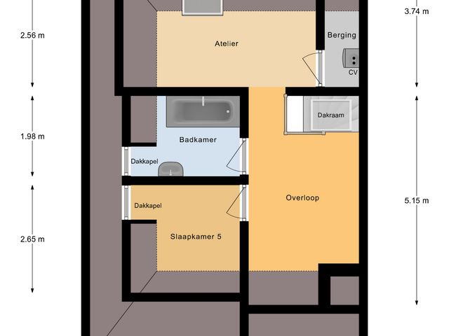 Plattegrond van Bosscheweg 38