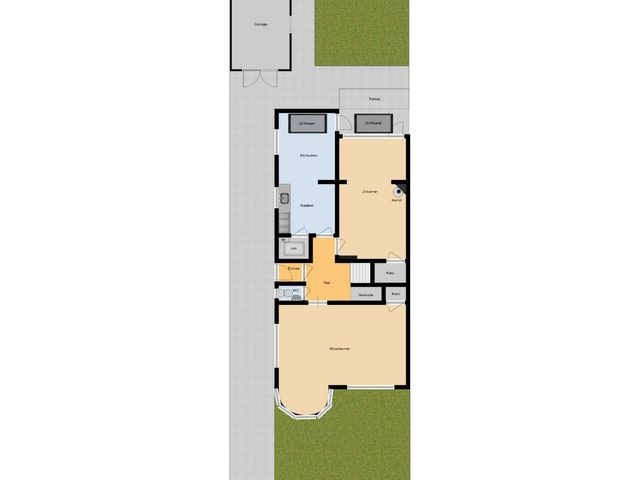 Plattegrond van Bosscheweg 38