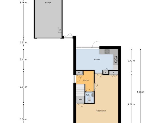 Plattegrond van Willem-Alexanderlaan 7