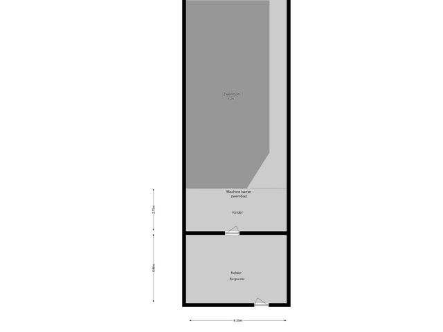 Plattegrond van St.-Lambertusstraat 38