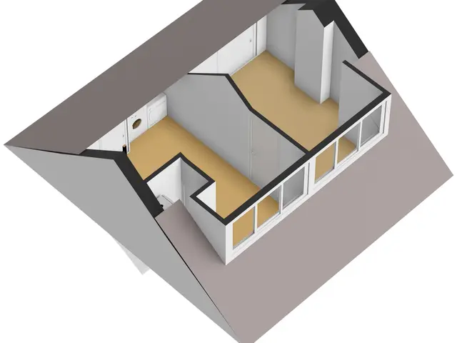 Plattegrond van Adriaan Poortersstraat 19