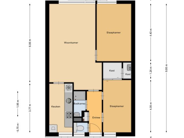Plattegrond van Esscheweg 194