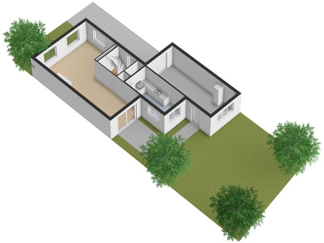 Plattegrond van Wederiksingel 12