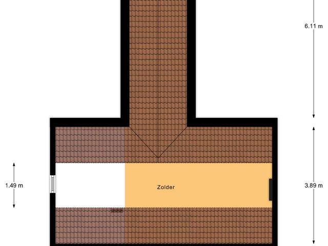 Plattegrond van St.-Lambertusstraat 14