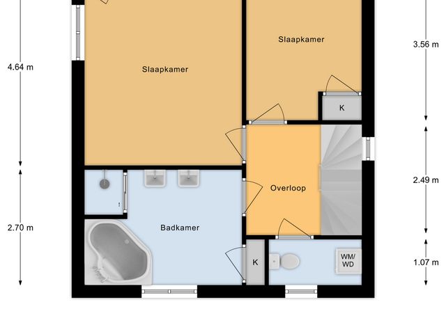 Plattegrond van Jan van Speykstraat 26
