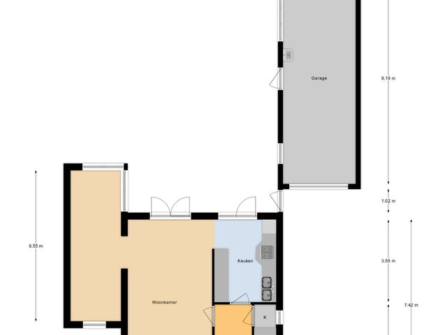 Plattegrond van Jan van Speykstraat 26