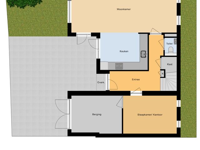 Plattegrond van Margrietlaan 39