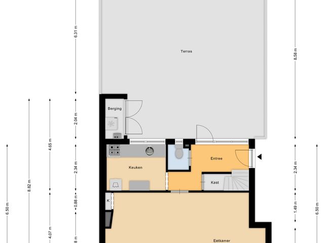 Plattegrond van Moleneindplein 18
