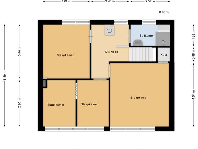 Plattegrond van Moleneindplein 18