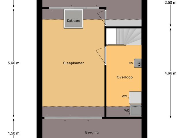 Plattegrond van Mastdammenhoeve 17