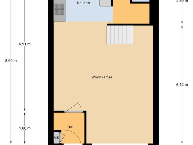 Plattegrond van Mastdammenhoeve 17