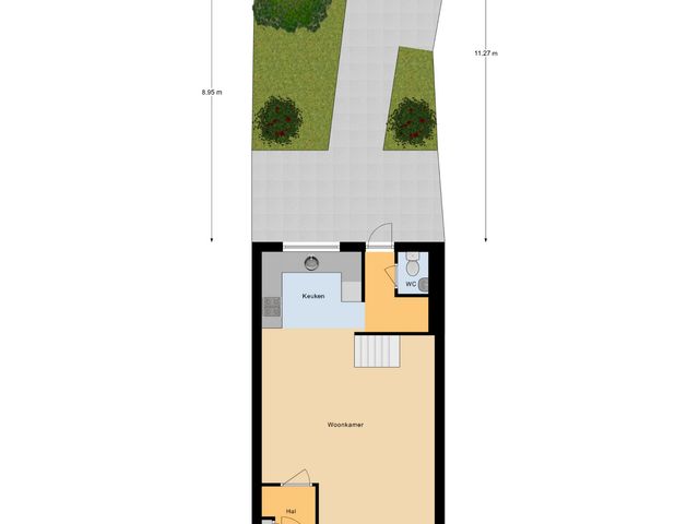 Plattegrond van Mastdammenhoeve 17