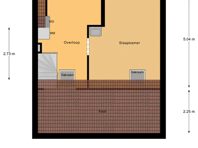 Plattegrond van Hadewychstraat 10