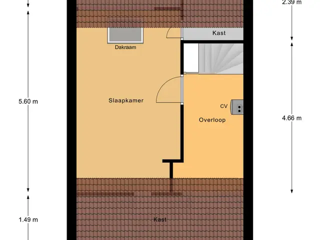 Plattegrond van Mastdammenhoeve 17