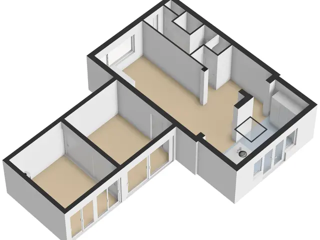 Plattegrond van John F. Kennedylaan 15