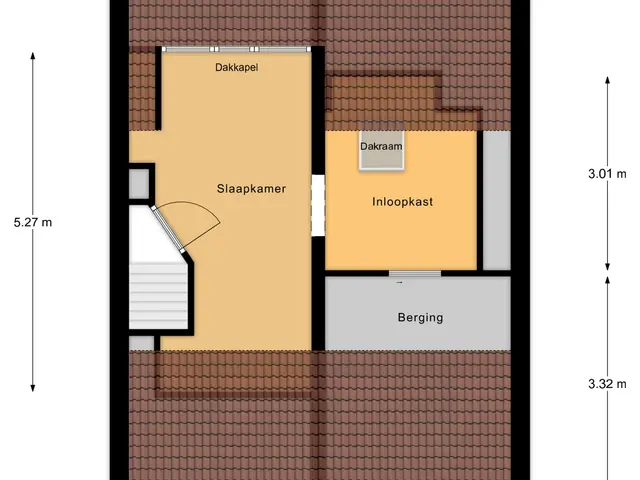Plattegrond van Jan van Galenstraat 61