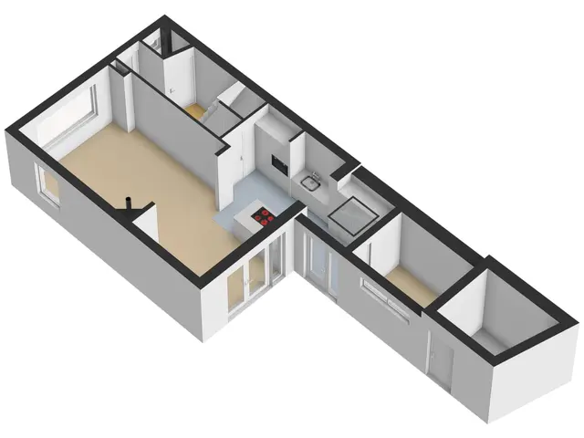 Plattegrond van Jan van Galenstraat 61