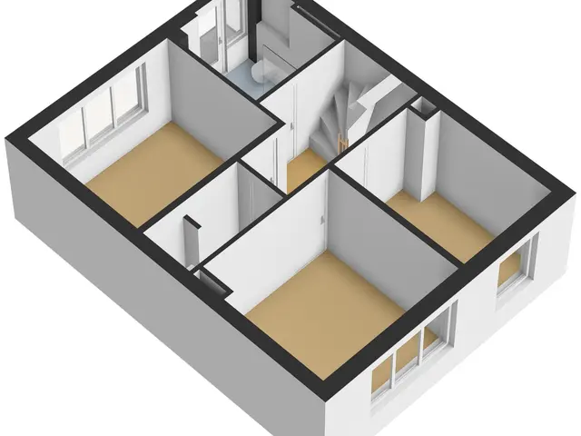 Plattegrond van Jan van Galenstraat 61