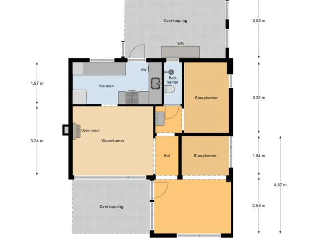 Plattegrond van Spechtbos 8
