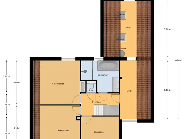 Plattegrond van Ranonkelstraat 28