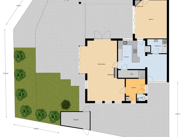 Plattegrond van Ranonkelstraat 28