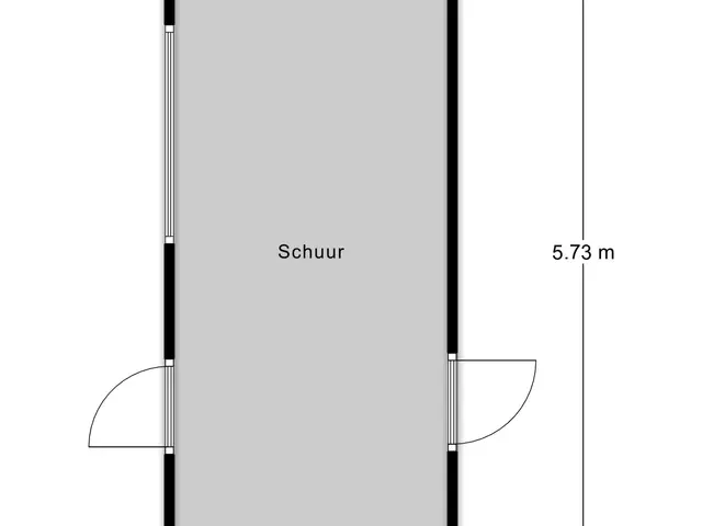 Plattegrond van Dr. de Brouwerstraat 4