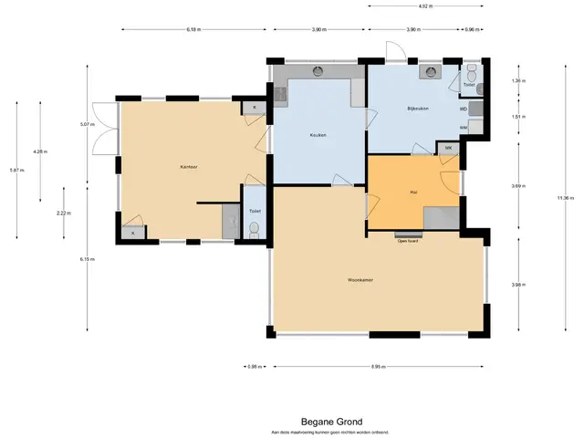 Plattegrond van Loverensestraat 5