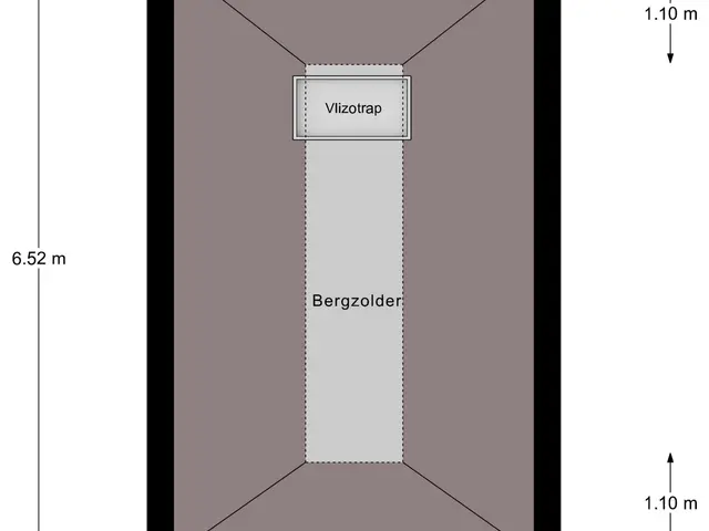 Plattegrond van Loverensestraat 5