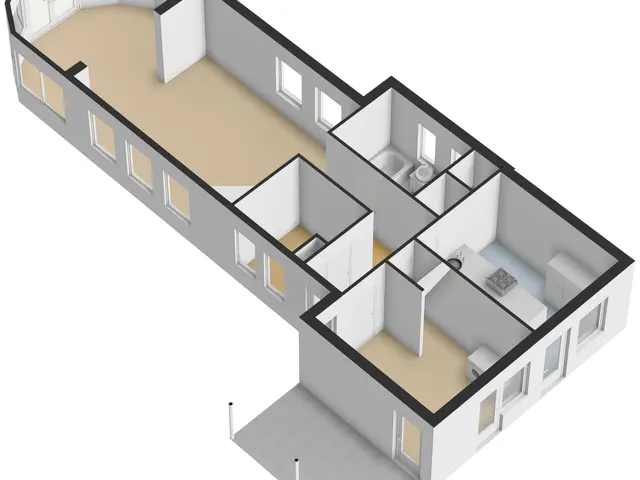 Plattegrond van Esschebaan 6