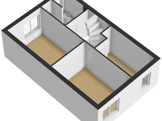 Plattegrond van Achter 't Schop 13